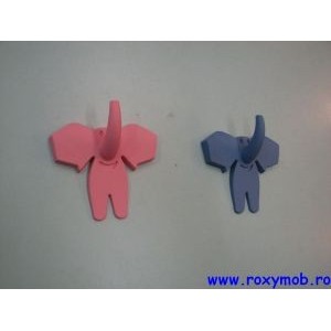 BUTON MOBILA COPII CEBI ELEFANT 463 025 ROZ 494.93.35