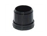 GLISOR CAPAT PICIOR PLASTIC NEGRU +25MM TUB 80MM 635.07.004