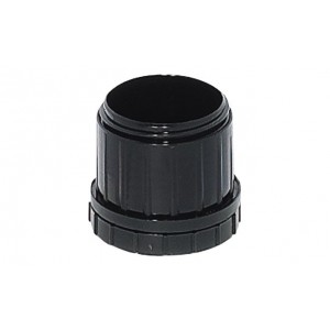 GLISOR CAPAT PICIOR PLASTIC NEGRU +25MM TUB 80MM 635.07.004