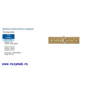 BALAMA CANAPELE SIMPLA 424.11.02