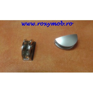 SUP.POL. MET. FIXARE CU SURUB 7100 CROM MAT