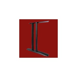 PICIOR BIROU, H 710 MM, NEGRU P12051PI