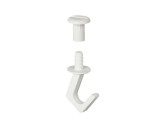 SUPORT POLITA PLASTIC ALB M6X15MM 267.06.740