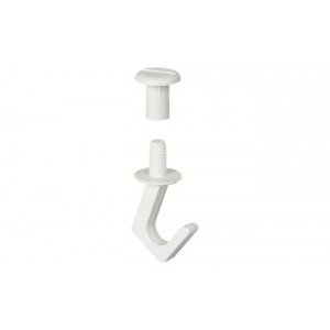 SUPORT POLITA PLASTIC ALB M6X15MM 267.06.740