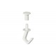 SUPORT POLITA PLASTIC ALB M6X15MM 267.06.740