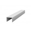 GALEX PROFIL ORIZONTAL 10/18 MM 3 M ALU