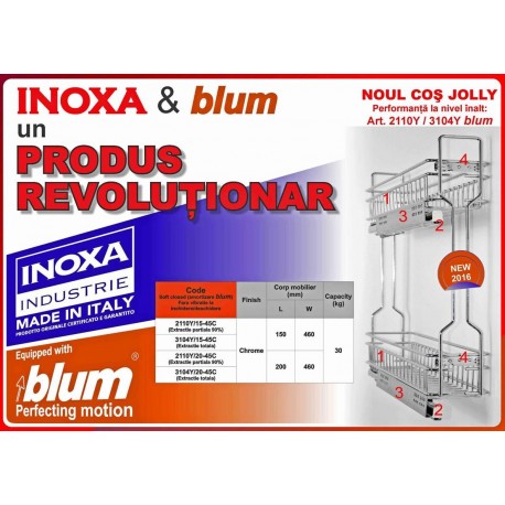 COS JOLLY INOXA ART 2110 EP BLUM CORP 200