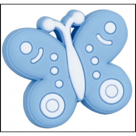 BUTON SOFT PLASTIC - FLUTURE - BLEU 43X28X25MM 489.03.49