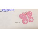BUTON MOBILA COPII FLUTURE ROZ 43X28X25MM 489.01.53