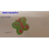 BUTON SOFT PLASTIC - FLUTURE - VERDE 43X28X25MM 489.04.17