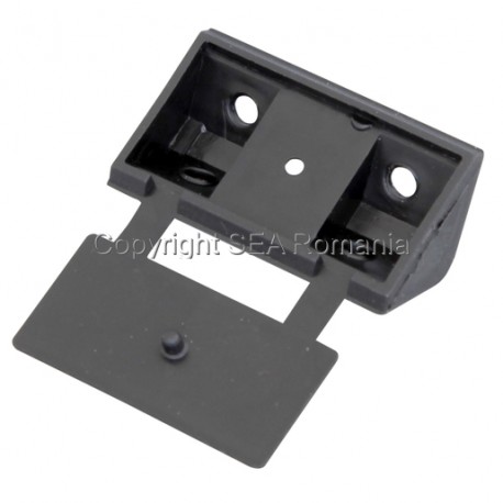 COLTAR LEGATURA CU CAPAC PLASTIC NEGRU 432.41.19